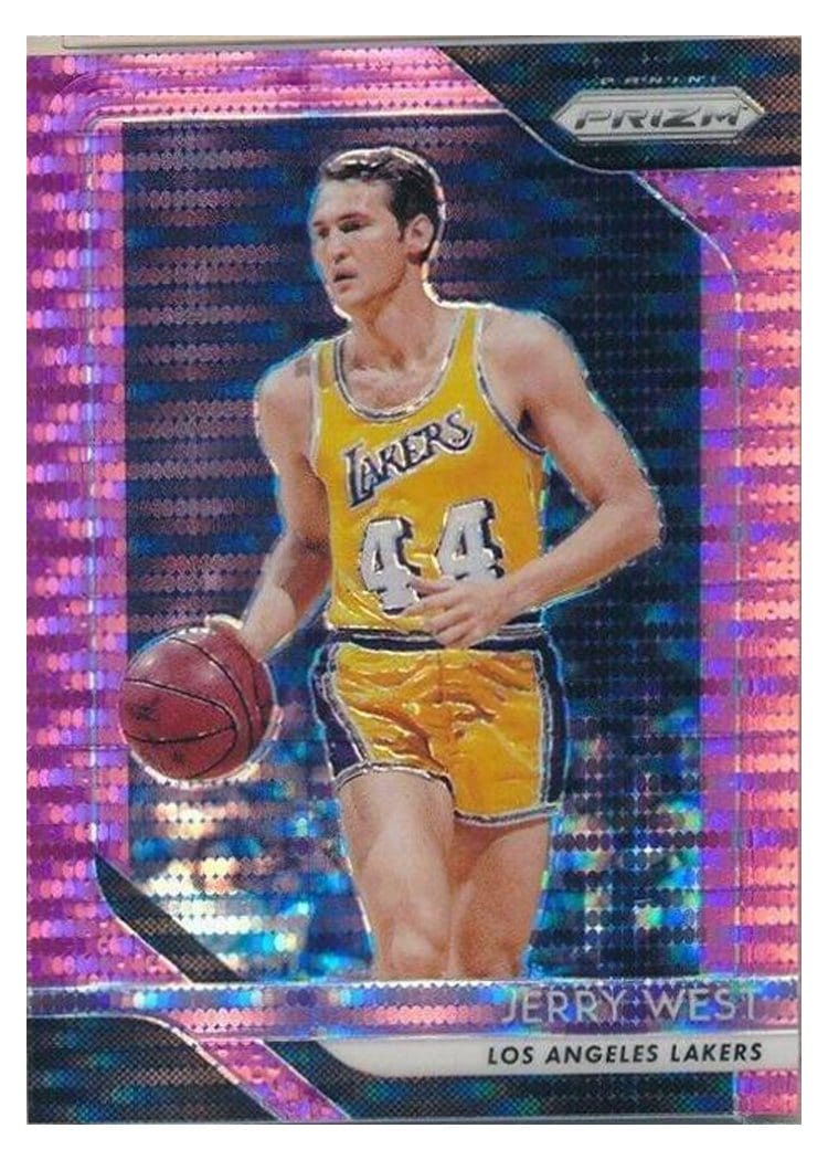 2018-19 Panini Prizm Base Set Jerry West #145 card
