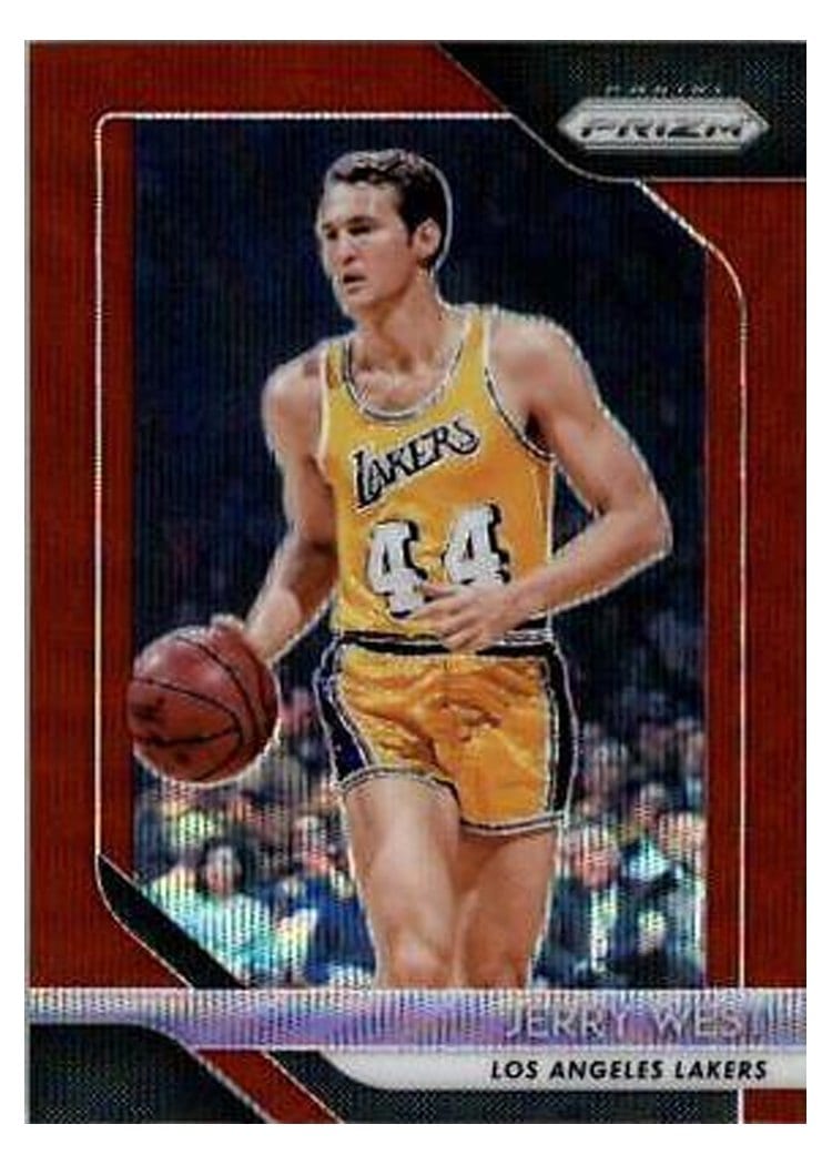 2018-19 Panini Prizm Base Set Jerry West #145 card
