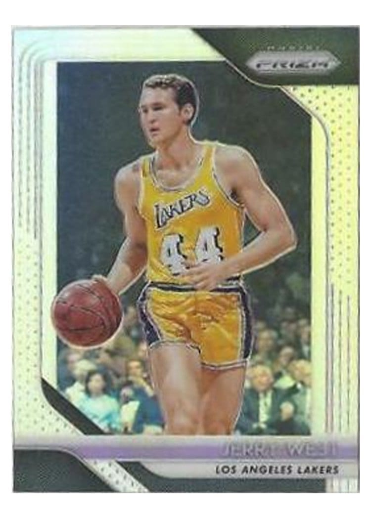 2018-19 Panini Prizm Base Set Jerry West #145 card