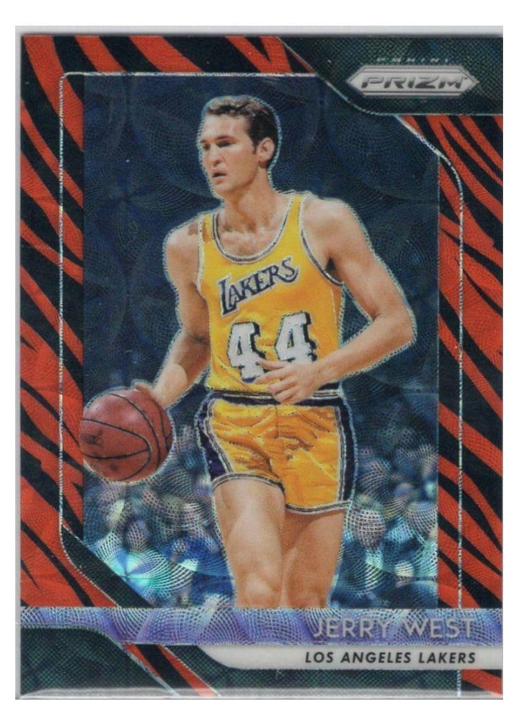 2018-19 Panini Prizm Base Set Jerry West #145 card