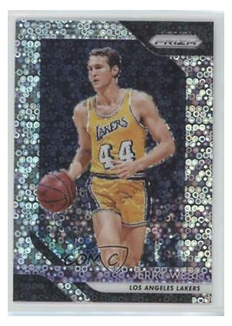 2018-19 Panini Prizm Base Set Jerry West #145 card