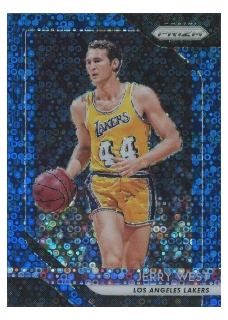 2018-19 Panini Prizm Base Set Jerry West #145 card