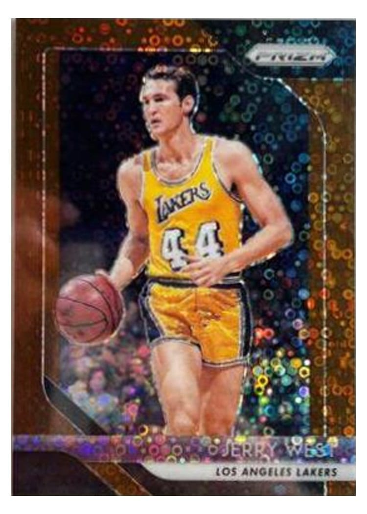 2018-19 Panini Prizm Base Set Jerry West #145 card
