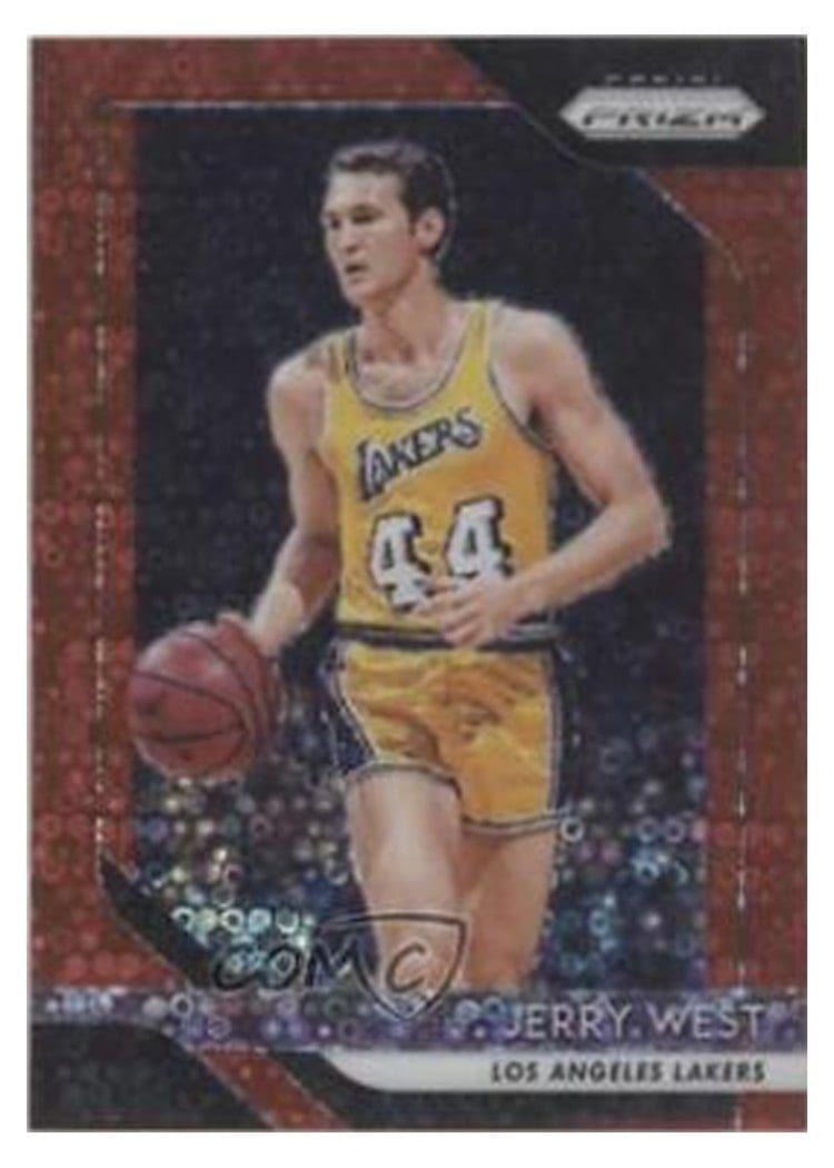 2018-19 Panini Prizm Base Set Jerry West #145 card