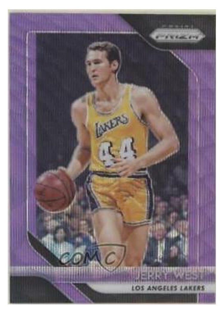 2018-19 Panini Prizm Base Set Jerry West #145 card