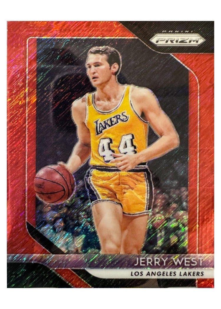 2018-19 Panini Prizm Base Set Jerry West #145 card
