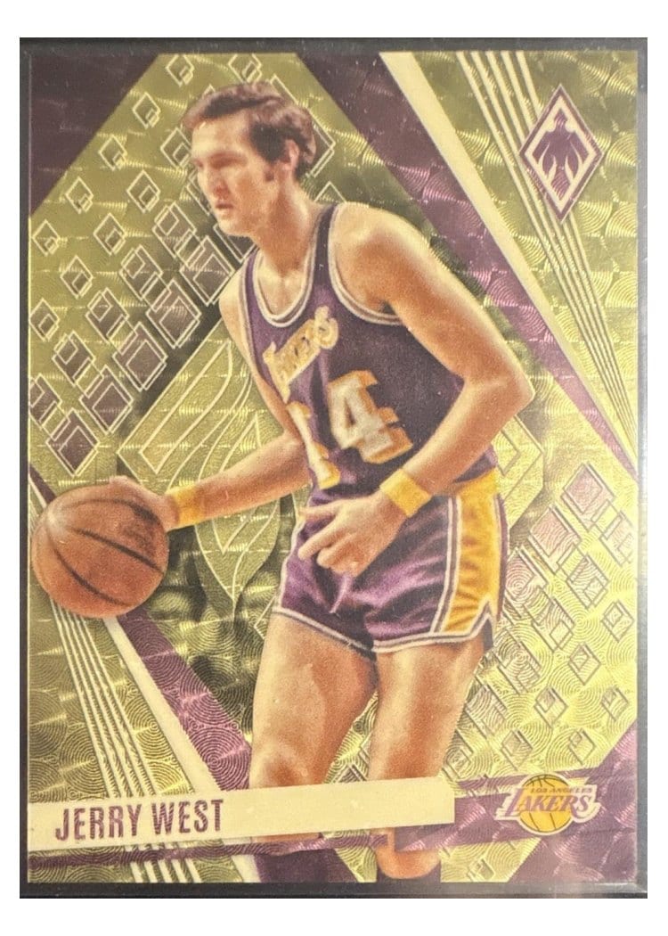 2023-24 Panini Phoenix Base Set Jerry West Gold Vinyl #18