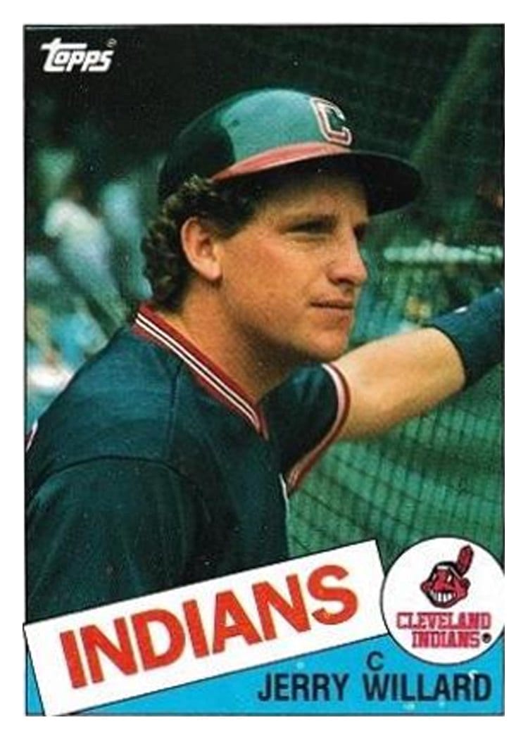 1985 Topps Jerry Willard #504 card