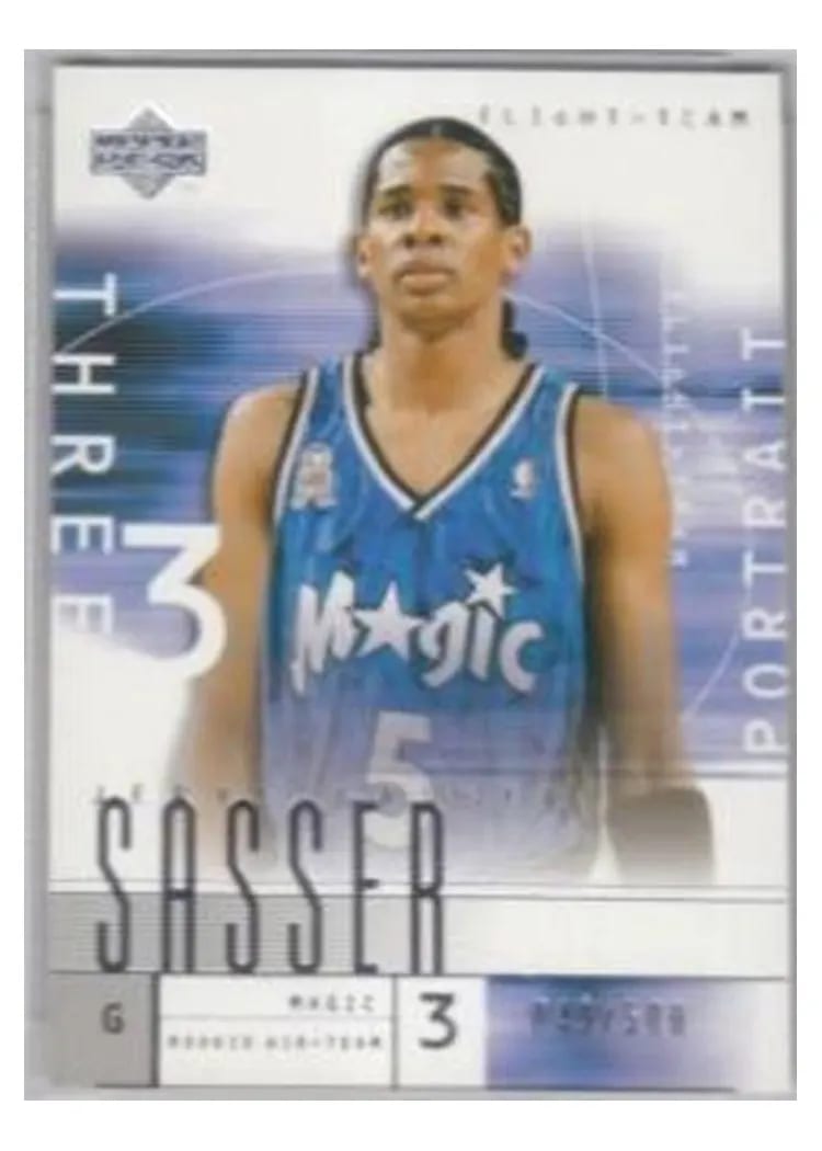 2001 Upper Deck Flight Team Jeryl Sasser #96