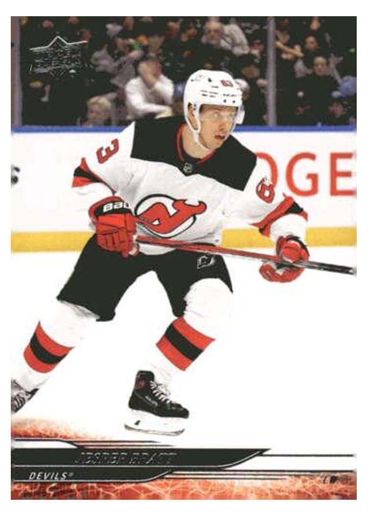 2024-25 Upper Deck Base Set Jesper Bratt #110 card