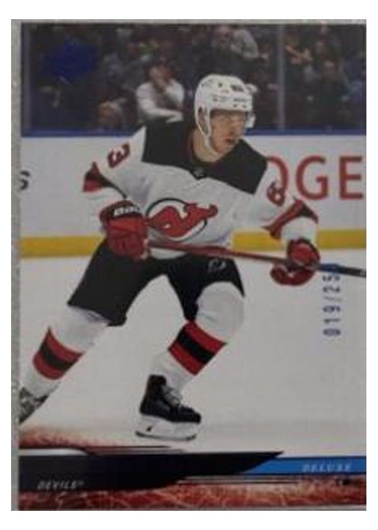 2024-25 Upper Deck Base Set Jesper Bratt #110 card