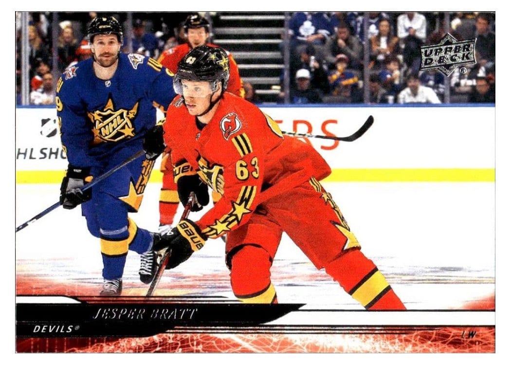 2024-25 Upper Deck Base Set Jesper Bratt #696 card