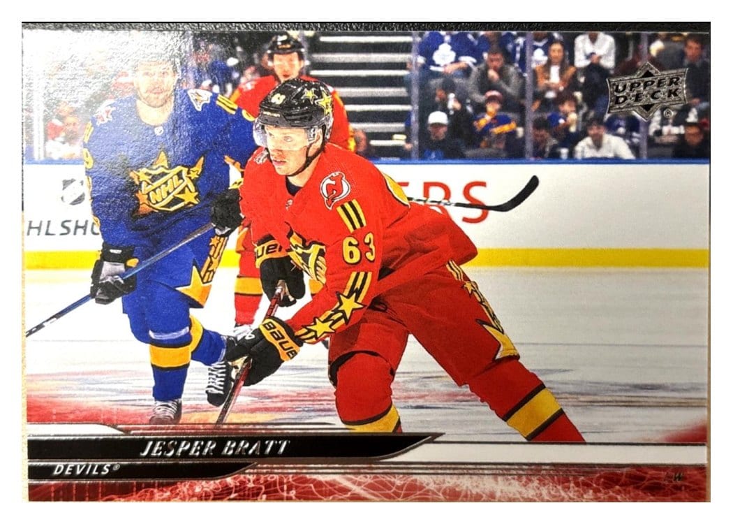 2024-25 Upper Deck Base Set Jesper Bratt #696 card