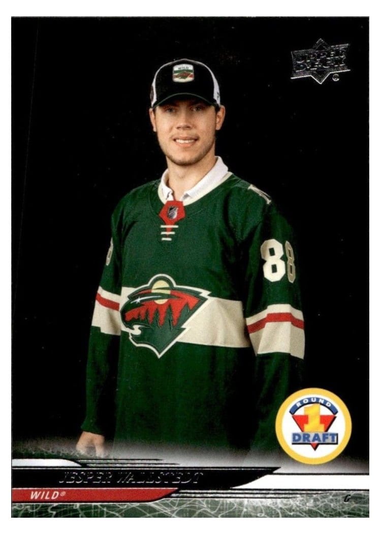 2024-25 Upper Deck Base Set Jesper Wallstedt #734 card