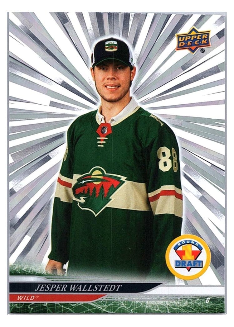2024-25 Upper Deck Base Set Jesper Wallstedt #734 card