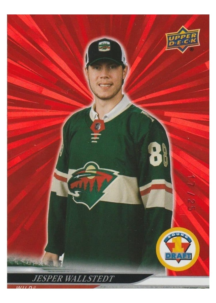 2024-25 Upper Deck Base Set Jesper Wallstedt #734 card
