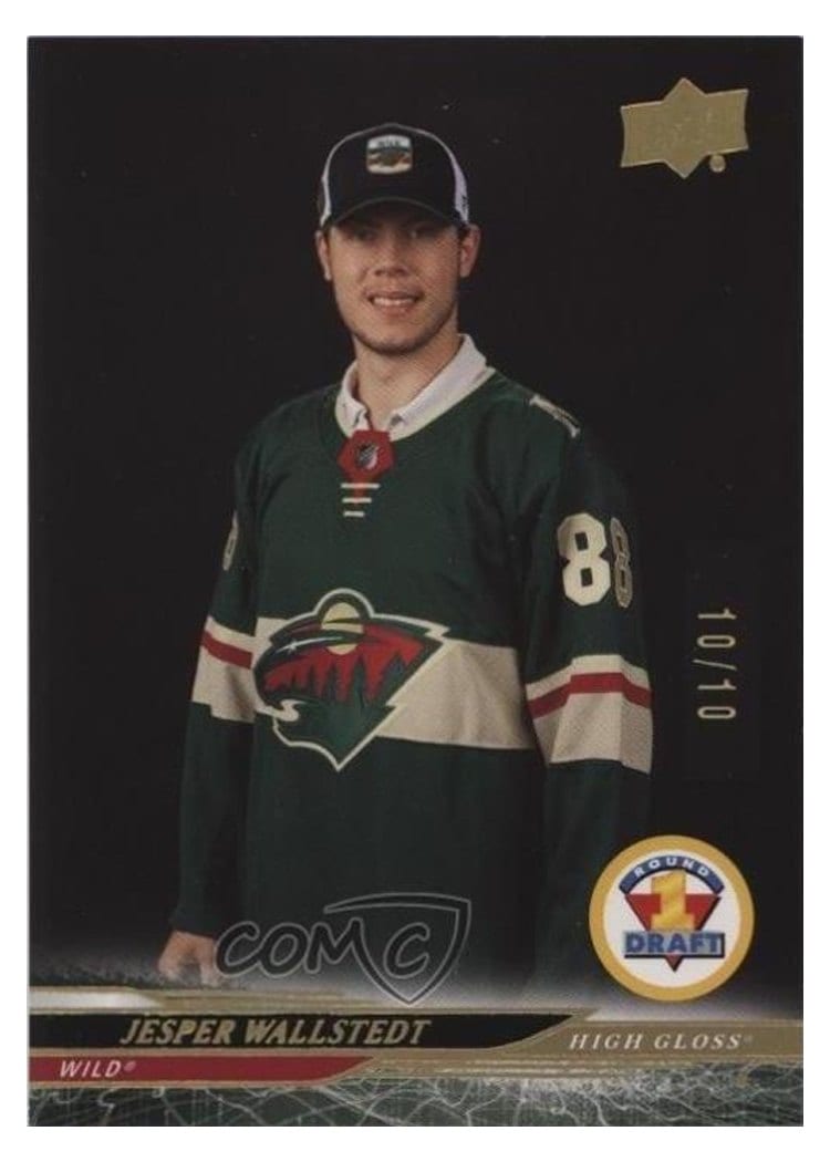 2024-25 Upper Deck Base Set Jesper Wallstedt #734 card