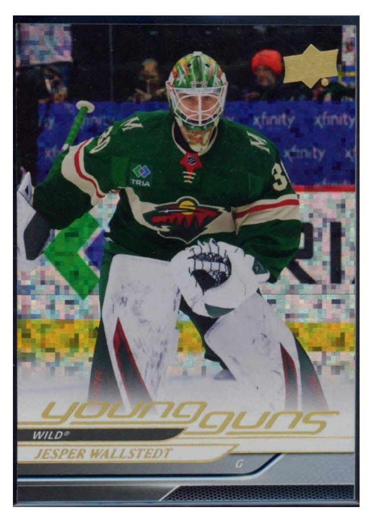 2024 Upper Deck Jesper Wallstedt #202 card