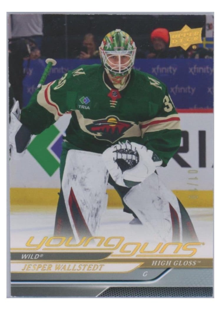 2024 Upper Deck Jesper Wallstedt #202 card