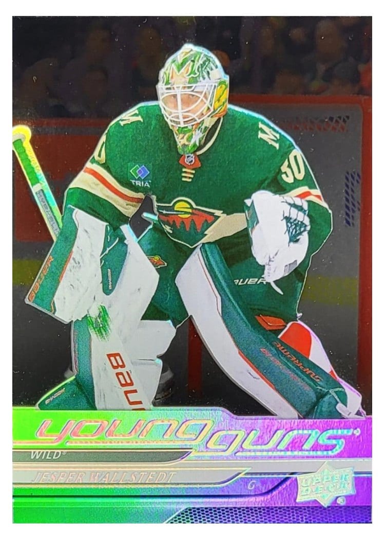 2024 Upper Deck Jesper Wallstedt #202 card