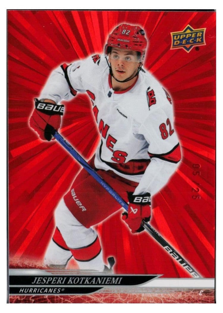 2024-25 Upper Deck Base Set Jesperi Kotkaniemi #276 card