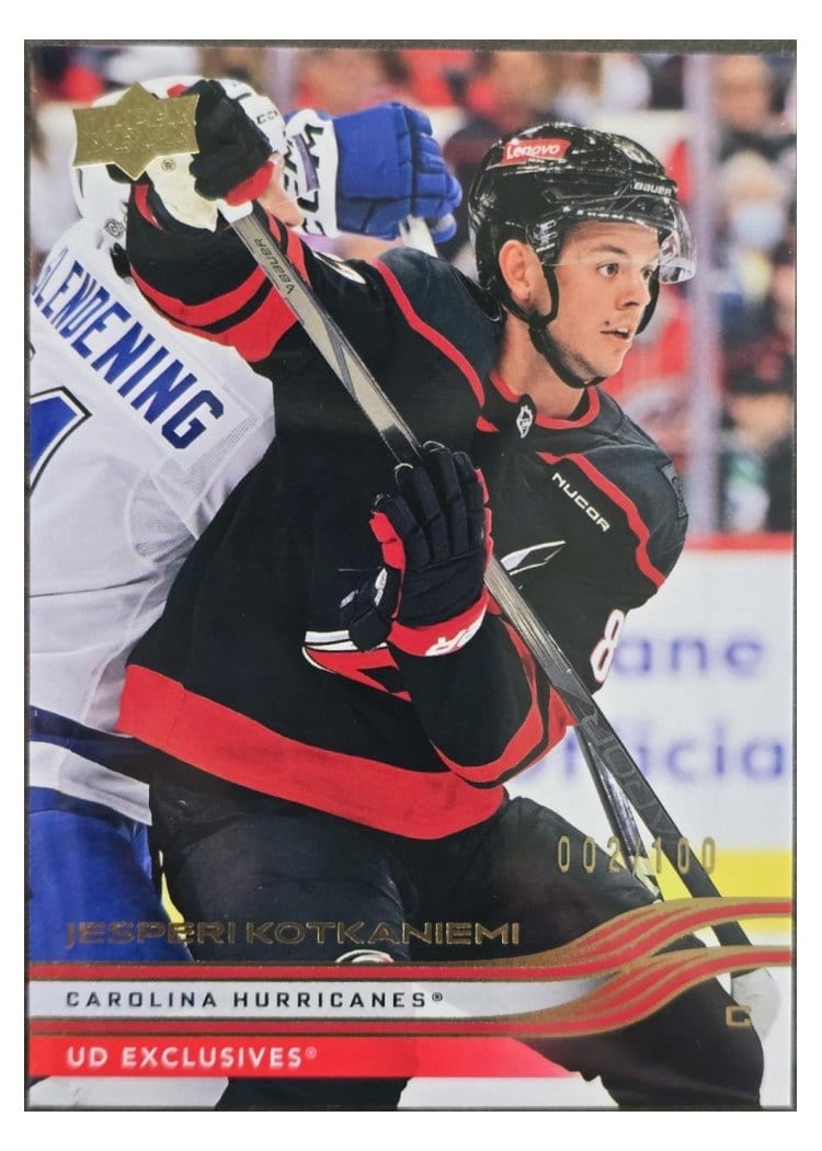 2025-26 Upper Deck Base Set Jesperi Kotkaniemi #27 card