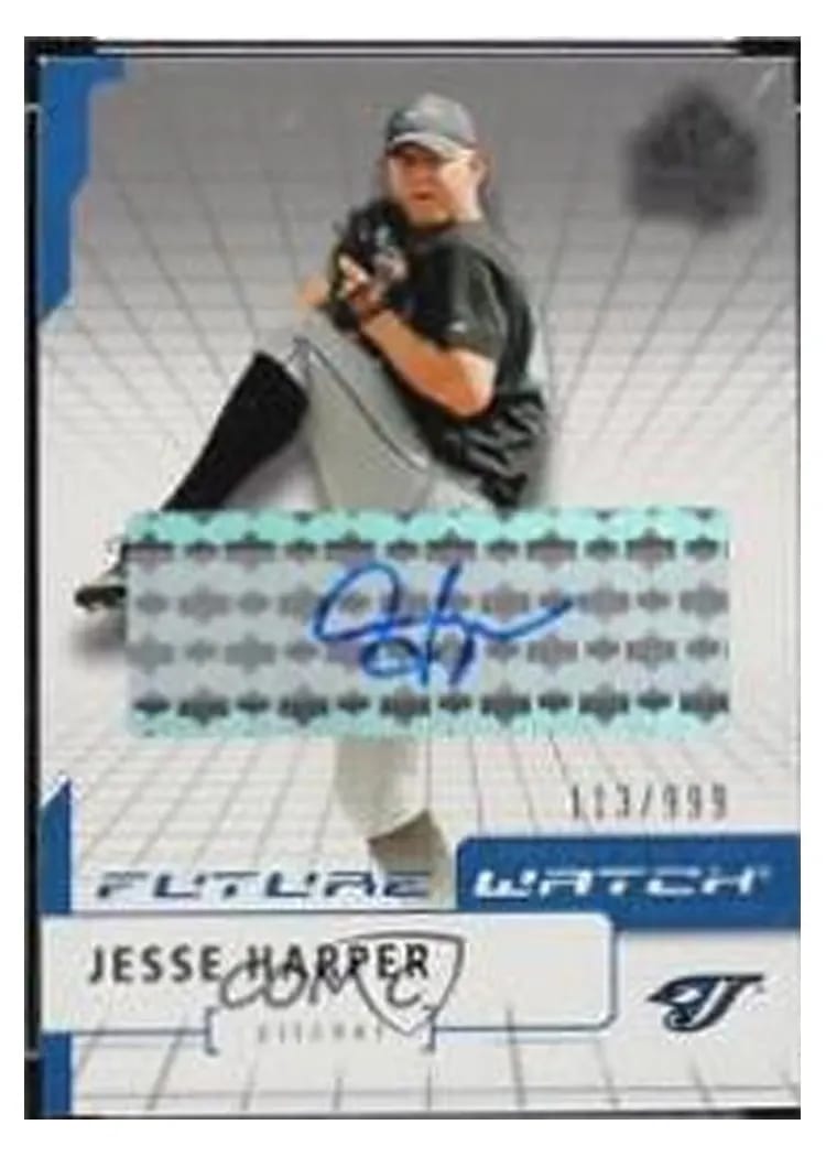 2004 SP Authentic Jesse Harper #112 card