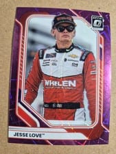 2026 Panini Donruss NASCAR Jesse Love #8 card