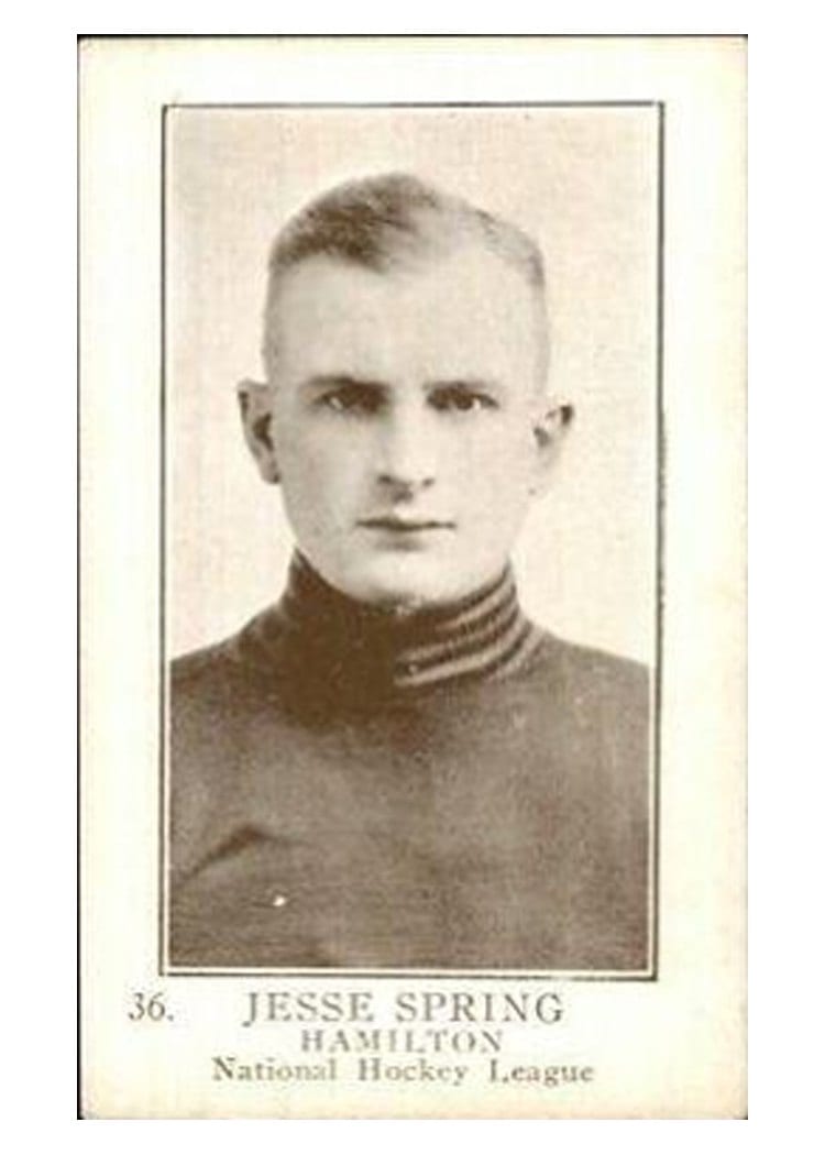 1923 V145-1 Paterson Jesse Spring #36 card