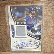 2025 Topps Update Major League Material Autographs Jesse Winker #MMAU-JWI card