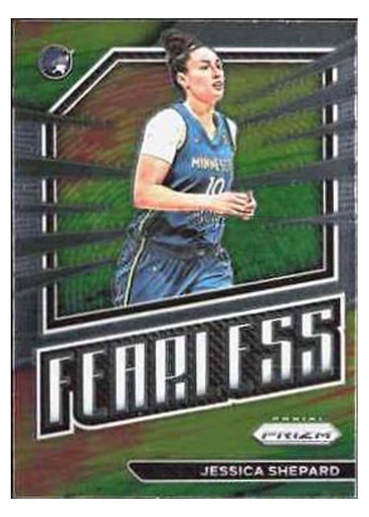 2023 Panini Prizm WNBA Fearless Jessica Shepard #5 card