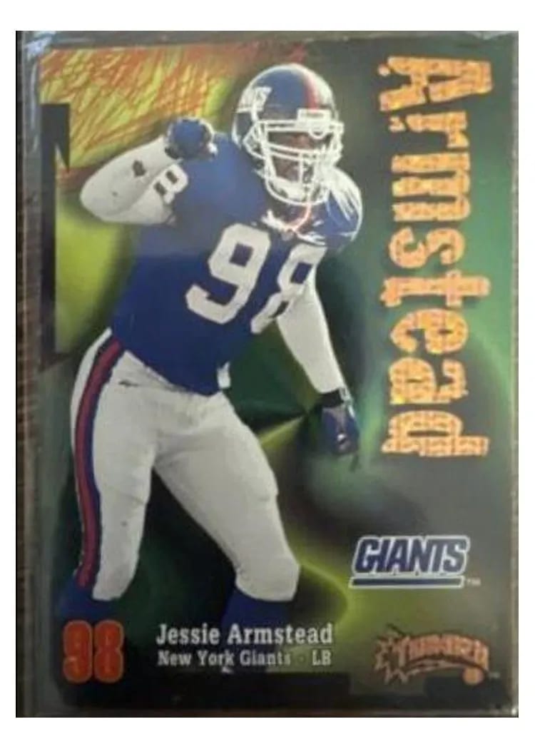 1998 Skybox Thunder Jessie Armstead #41 card