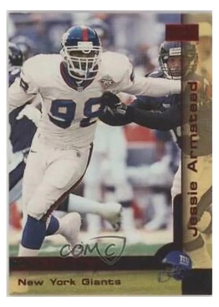 2000 Skybox Jessie Armstead #135SR card