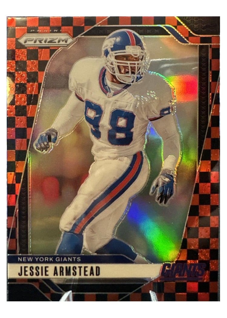 2024 Panini Prizm Base Set Jessie Armstead Black Red Checker #220 card
