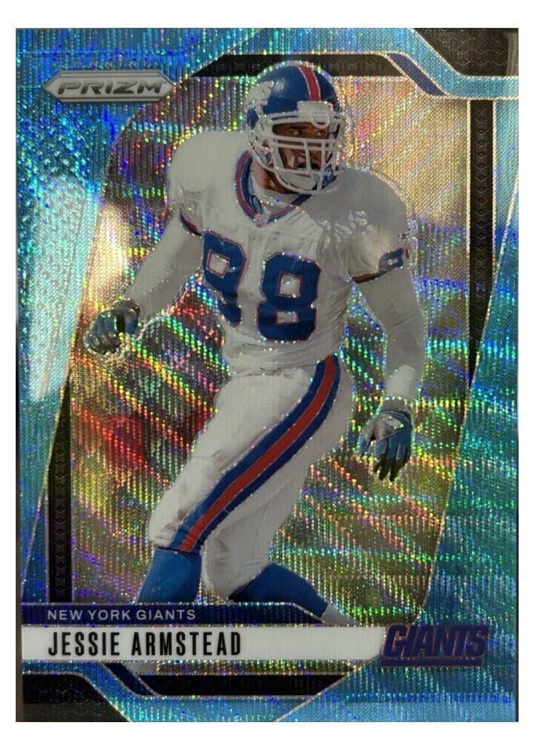 2024 Panini Prizm Base Set Jessie Armstead Blue Wave #220 card