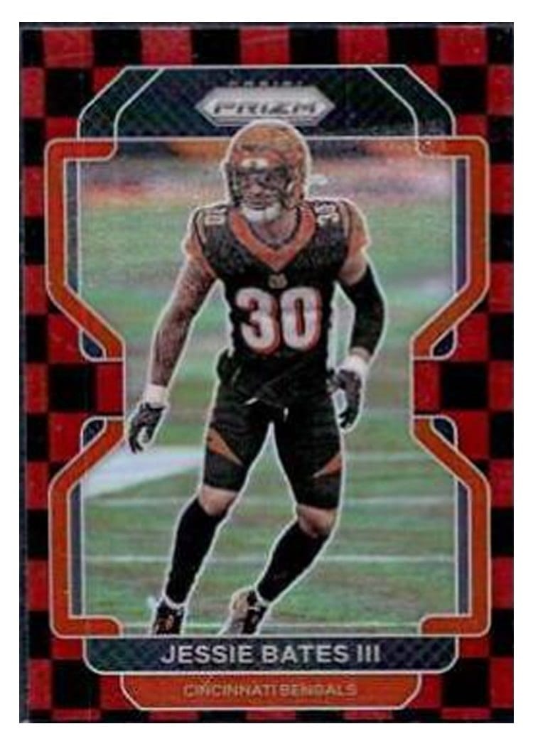 2021 Panini Prizm Base Set Jessie Bates III #276 card