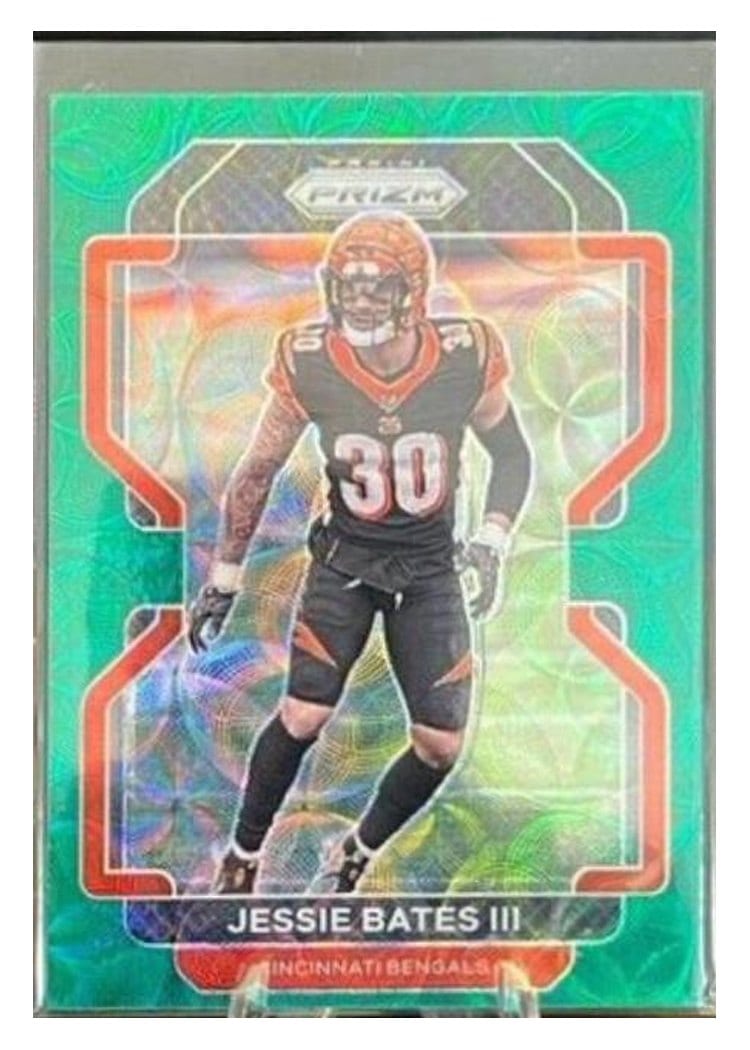 2021 Panini Prizm Base Set Jessie Bates III #276 card