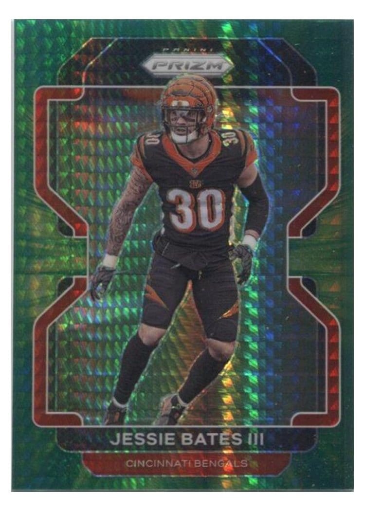 2021 Panini Prizm Base Set Jessie Bates III #276 card
