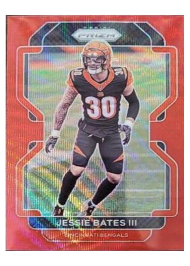 2021 Panini Prizm Base Set Jessie Bates III #276 card