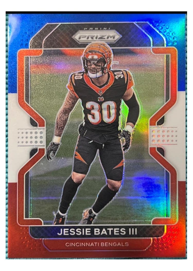 2021 Panini Prizm Base Set Jessie Bates III #276 card