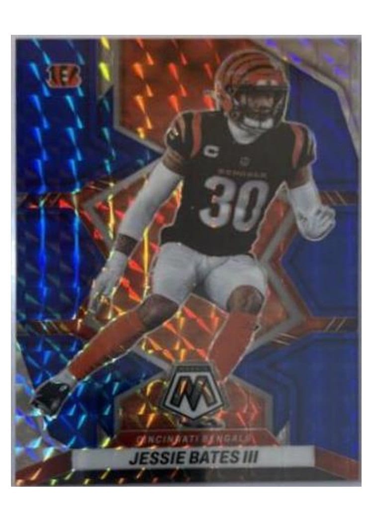 2022 Panini Mosaic Base Set Jessie Bates III #204 card