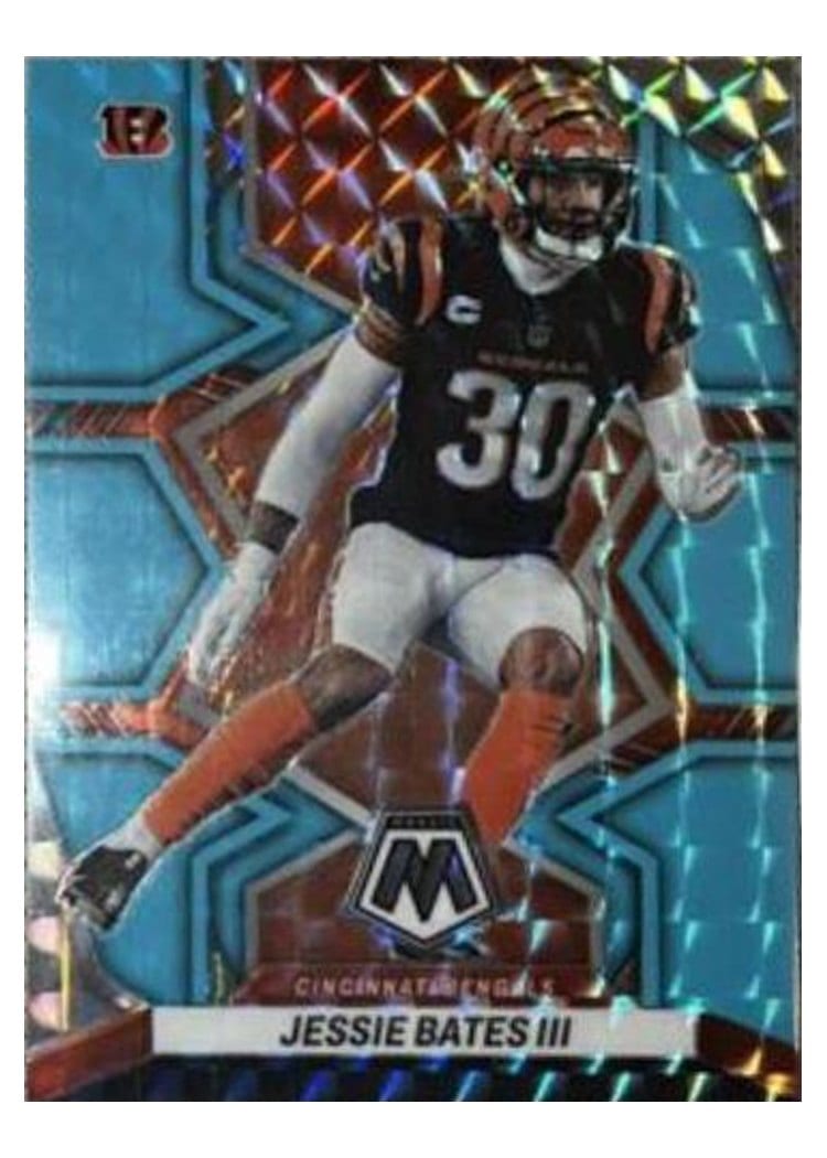 2022 Panini Mosaic Base Set Jessie Bates III #204 card