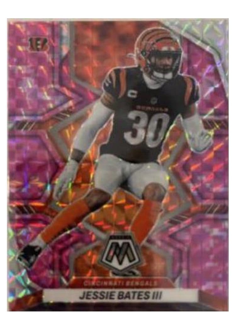 2022 Panini Mosaic Base Set Jessie Bates III #204 card