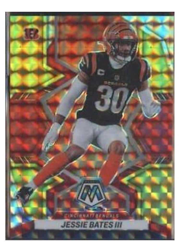 2022 Panini Mosaic Base Set Jessie Bates III #204 card