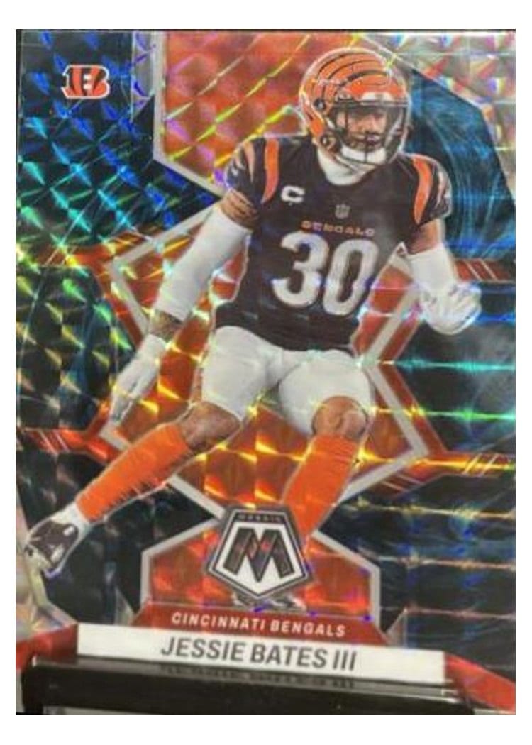 2022 Panini Mosaic Base Set Jessie Bates III #204 card