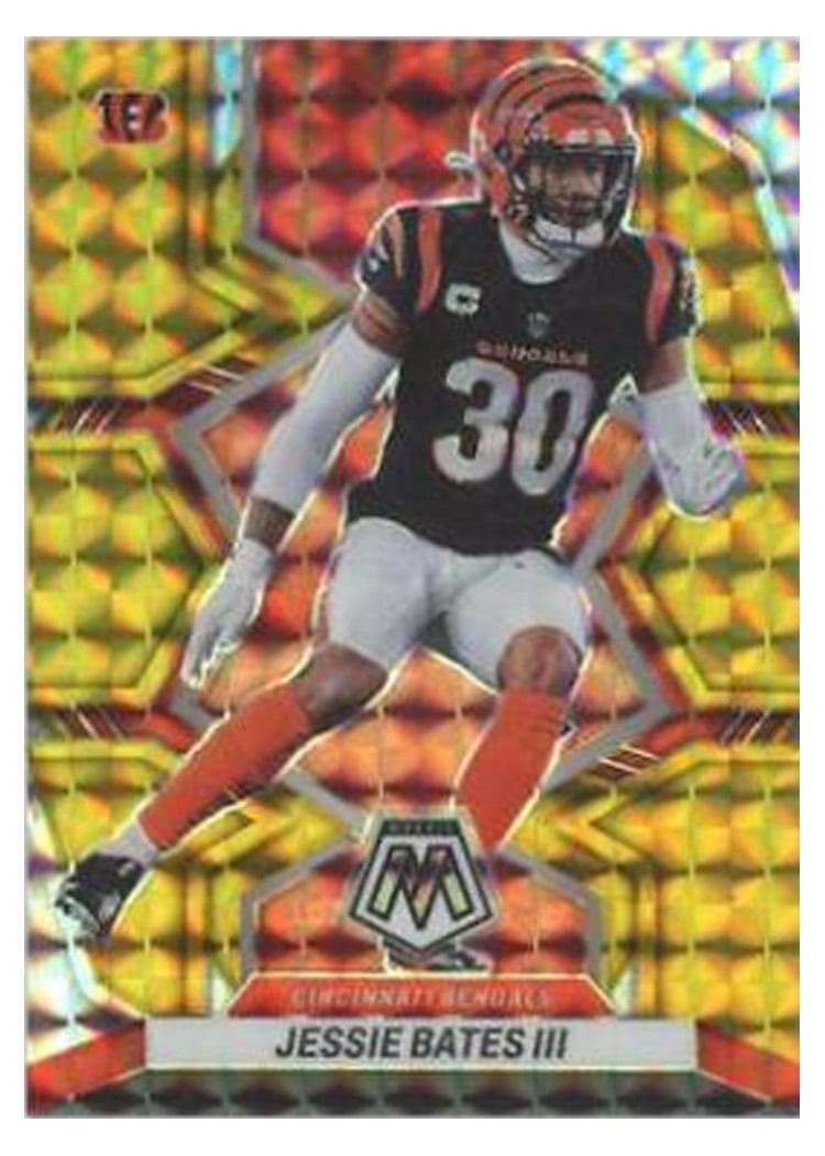 2022 Panini Mosaic Base Set Jessie Bates III #204 card
