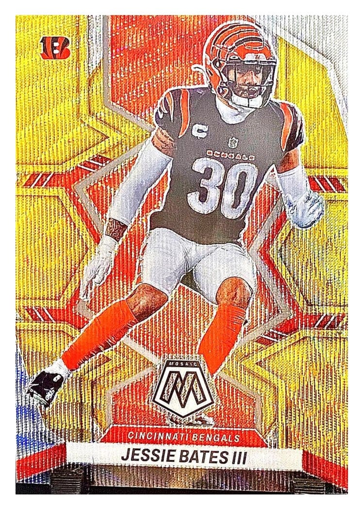 2022 Panini Mosaic Base Set Jessie Bates III #204 card