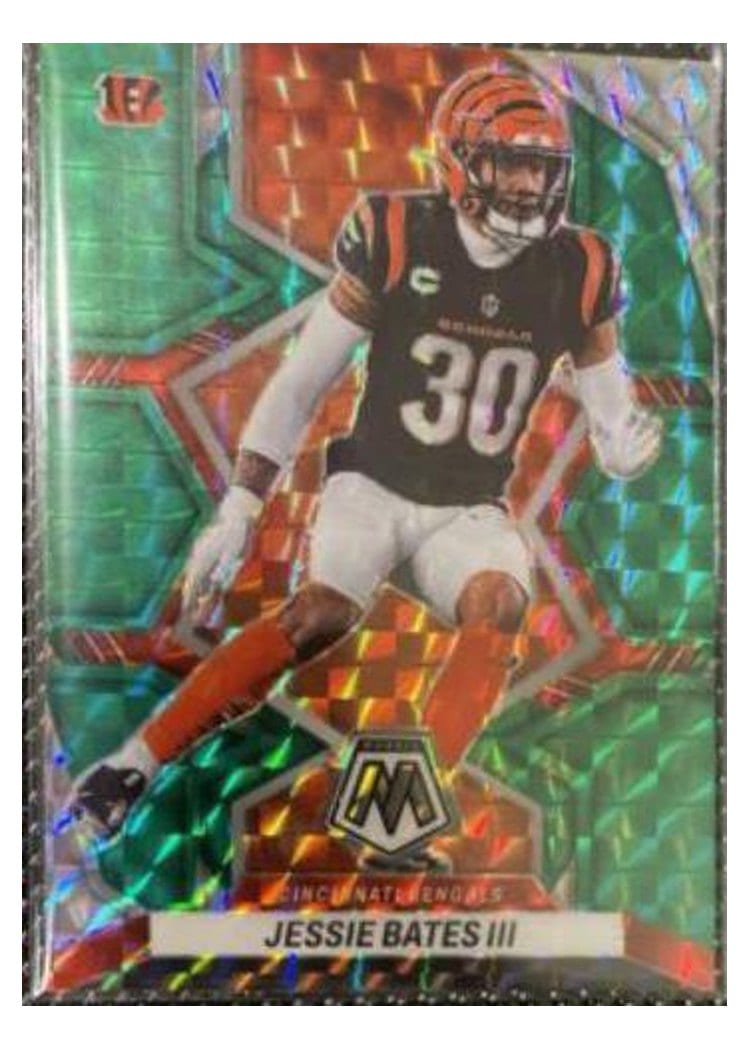 2022 Panini Mosaic Base Set Jessie Bates III #204 card