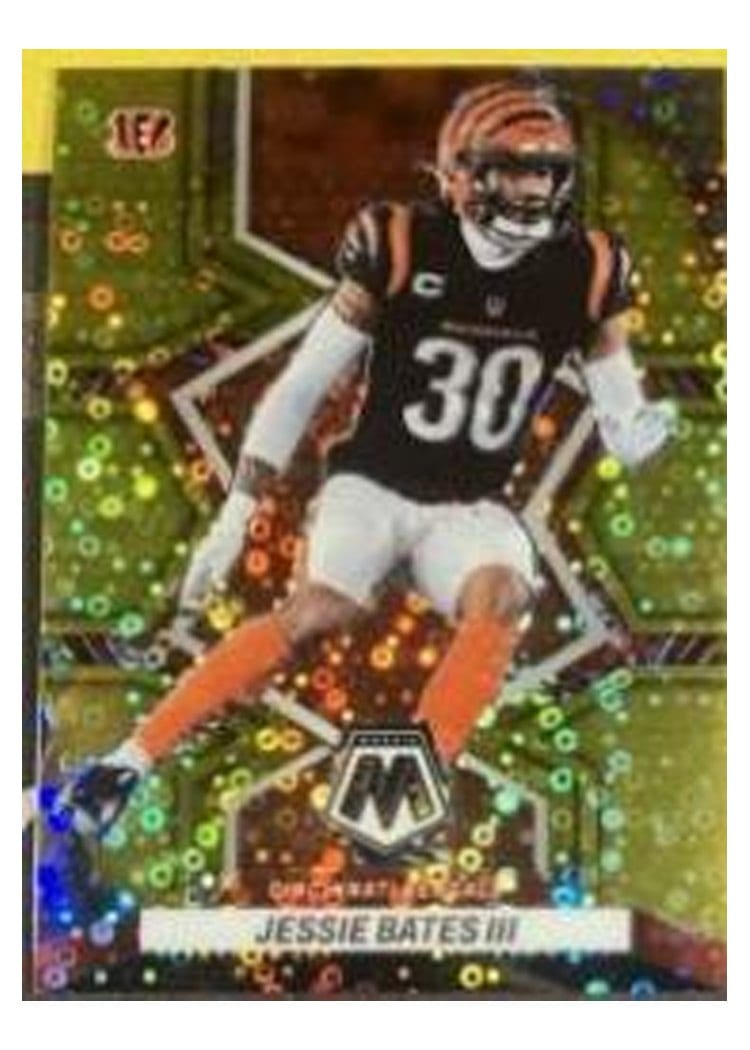 2022 Panini Mosaic Base Set Jessie Bates III #204 card