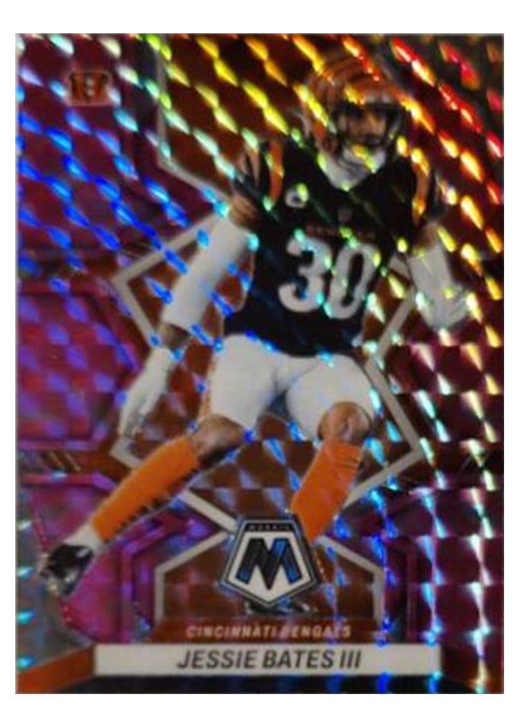 2022 Panini Mosaic Base Set Jessie Bates III #204 card